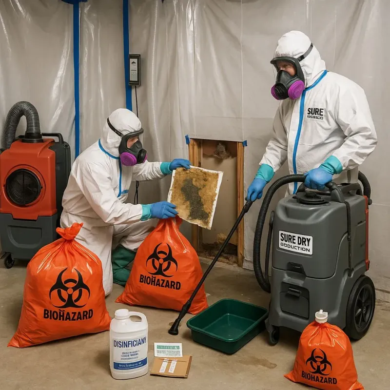 Contaminated Water Handling Protocols process in Saginaw County, MI