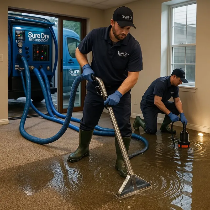 Water Extraction and Removal process in Saginaw County, MI